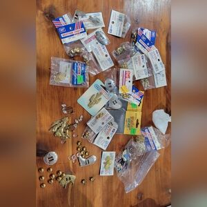 Mixed Craft Findings and Embellishments - Gold Tones